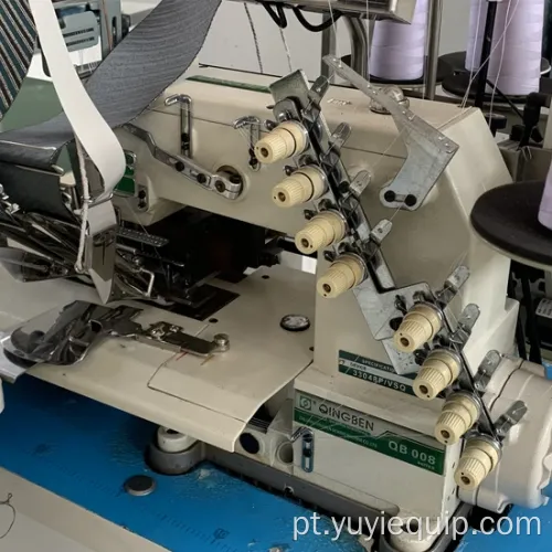 Máquina de cortina multiagulha modelo YL0-6751 220V da marca Yuy